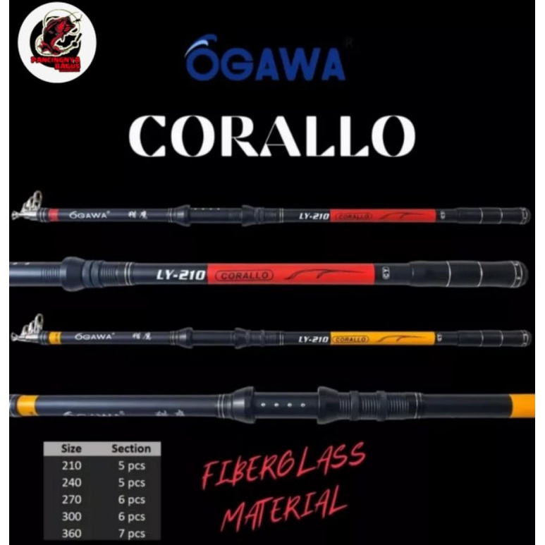 JORAN ANTENA OGAWA CORALLO 210 240 270