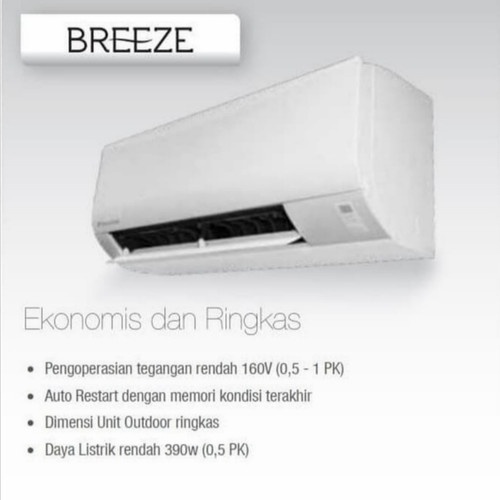 DAIKIN FTP 15 AV14 AC SPLIT 0.5 PK FREON R32 BREEZE MALAYSIA /  FTP15AV14