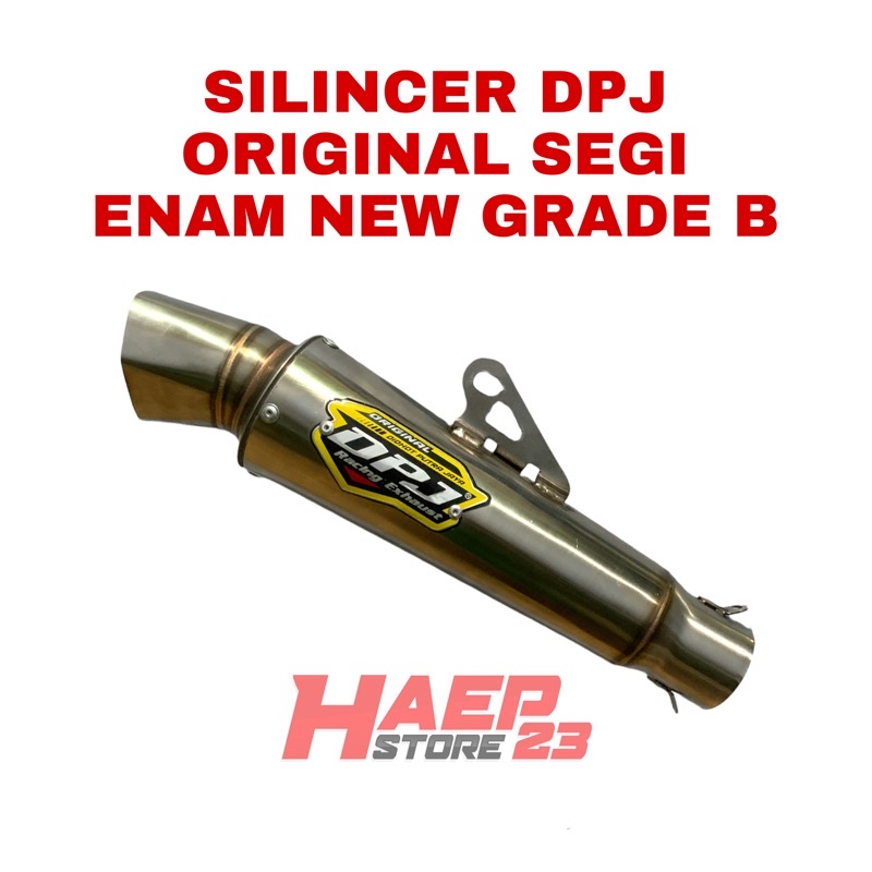 SILINCER ORIGINAL DPJ SEGI ENAM GRADE B TITAN