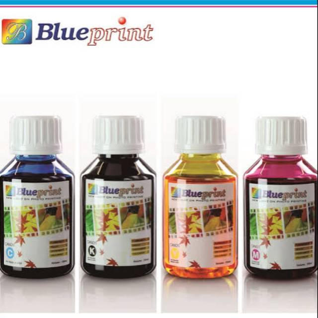 Tinta Blueprint for Epson/Canon all Type Printer 100 ml (Harga Per Botol)