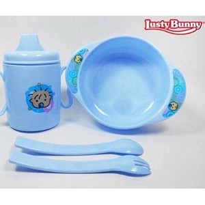 Tempat Makan / Feeding Set Bayi Lusty Bunny ( Kecil )