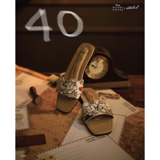 Mickey Mouse X Ittaherl disney dear love one strap cloud size 40