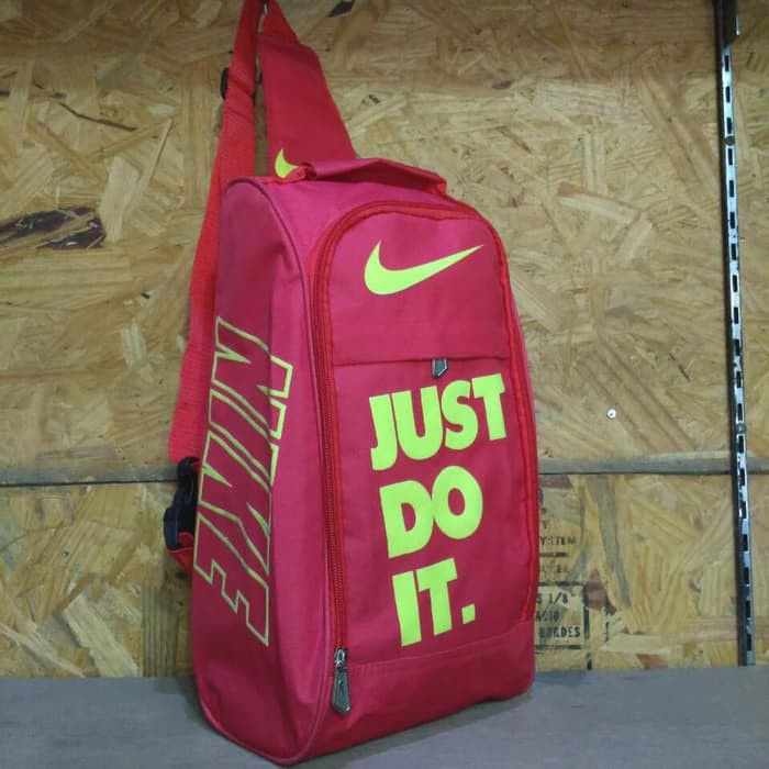 Tas Slempang Olahraga Tas Sepatu Futsal / Bola Nike Justdoit Tas futsal bola tenteng