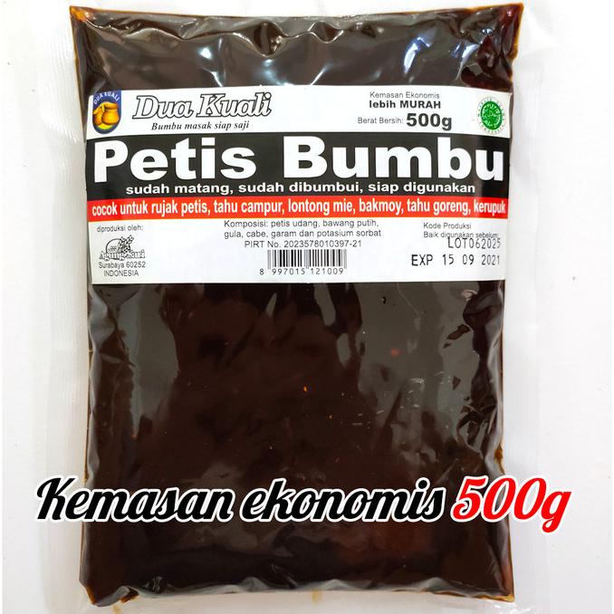

best produk] 500g Petis (Udang) Bumbu Dua Kuali - kemasan ekonomis