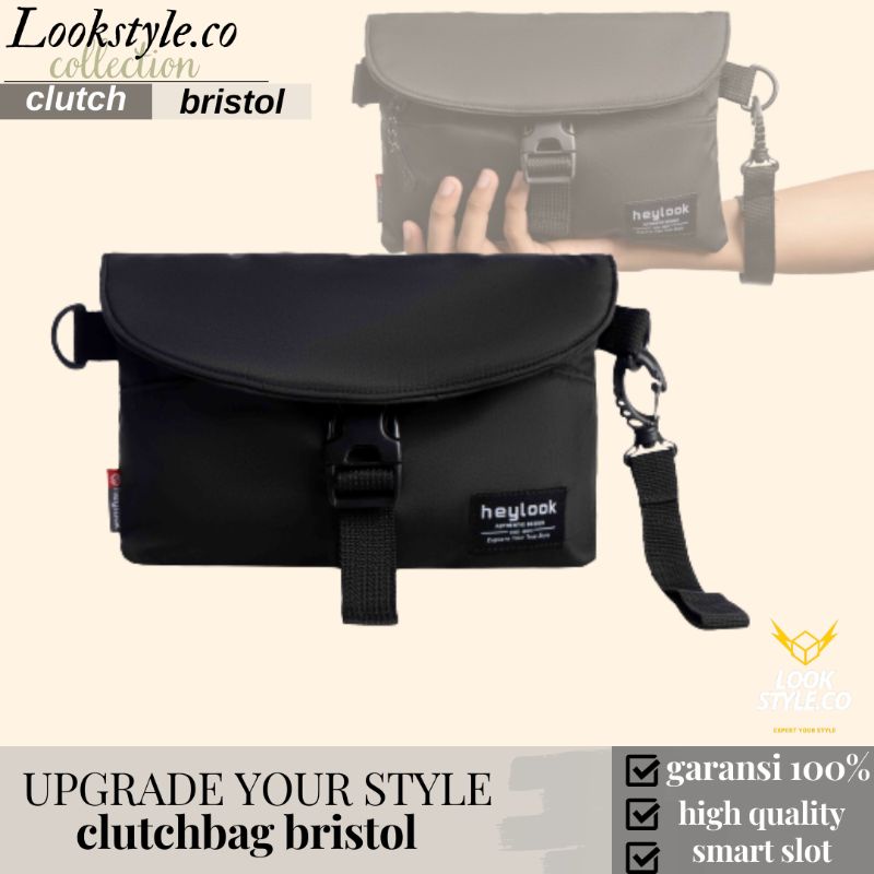 Tas Tangan Pria Clutch Hand Bag Pria Wanita Casual Elegant Branded Distro Original