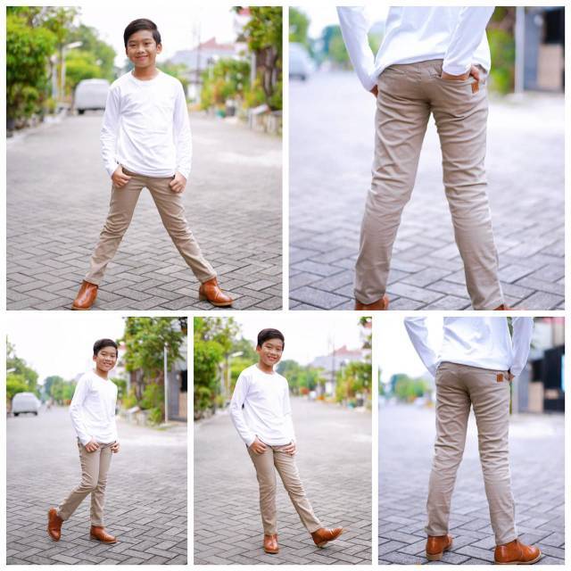 Celana chinos zunior size junior 242526