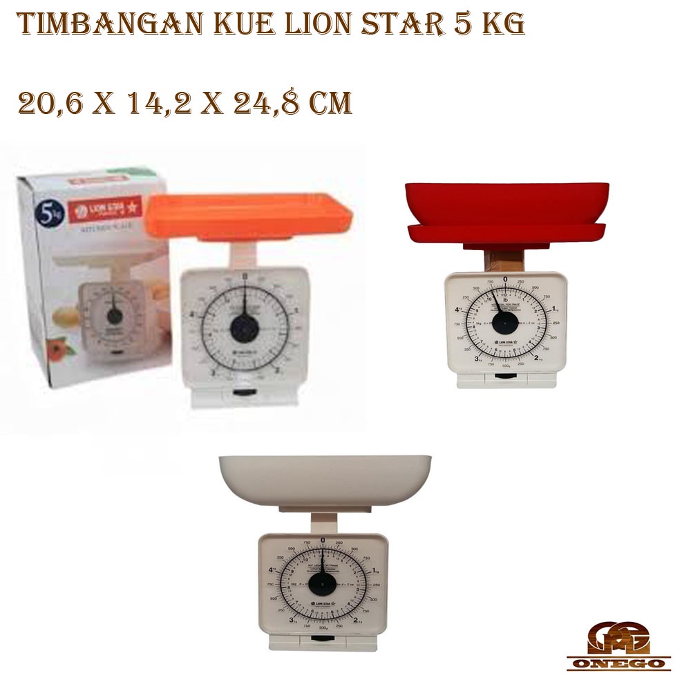 Timbangan Kue Lion Star 5 Kg