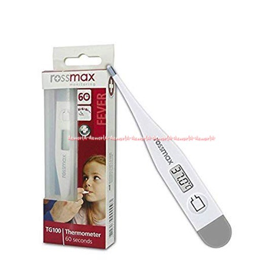 Rossmax TG100 Thermometer 60seconds Alat Pengukur Suhu Tubuh