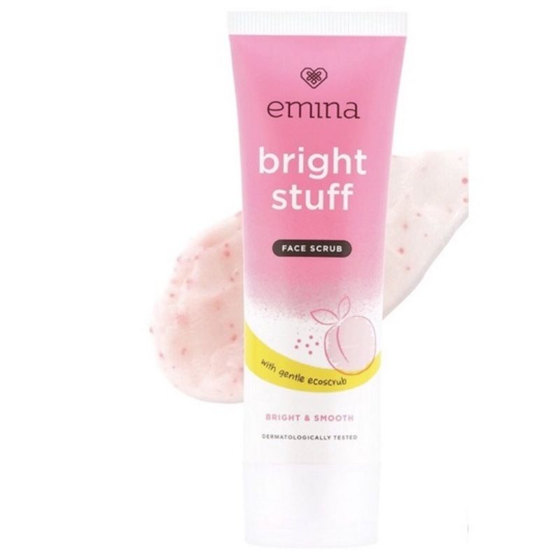 EMINA Bright Stuff Face Scrub With Gentle Ecoscrub 50ml