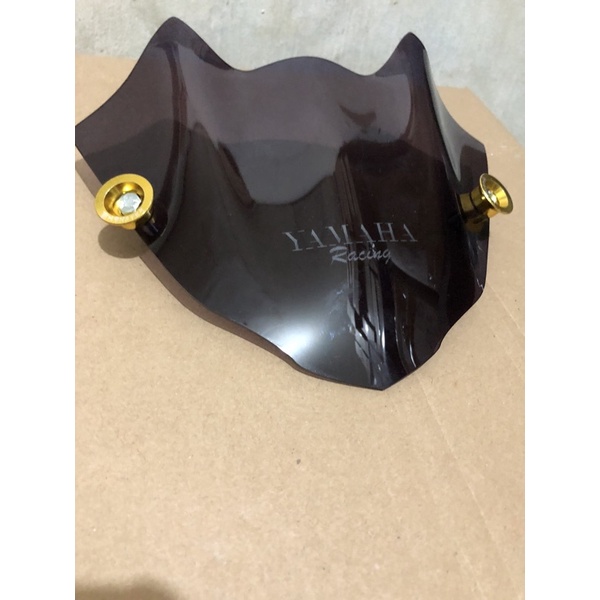 Visor - Wiendshield Jupiter Mx New Old Model Batman Free Bonus 2 Monel Baut Mur Tebal