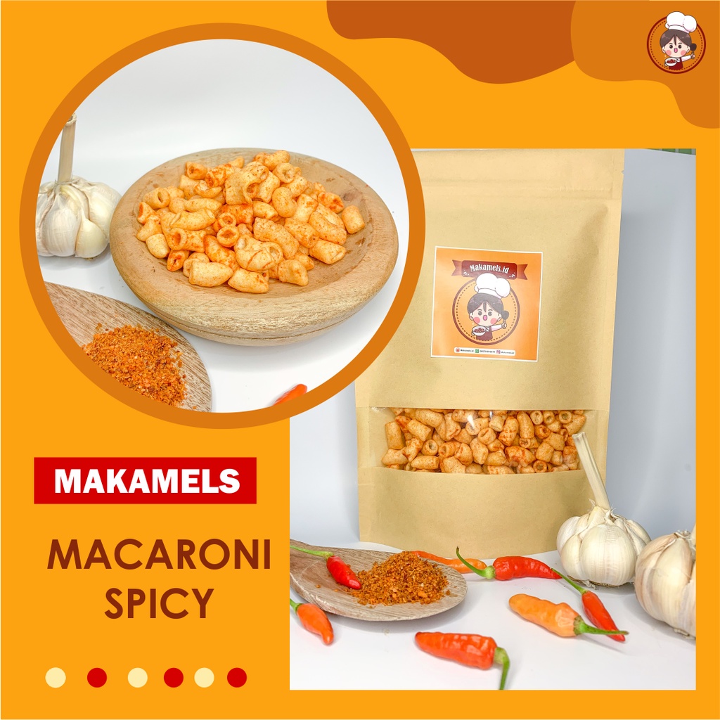 

Snack MAKARONI SPICY PEDAS PREMIUM HALAL MAKAMELS