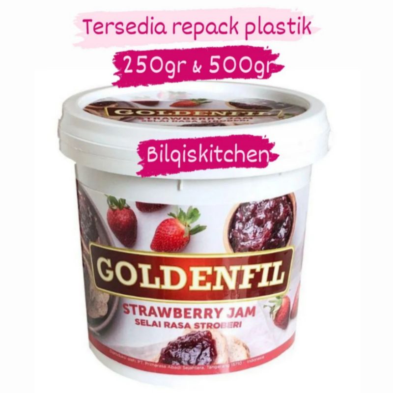 

goldenfil selai strawberry 250gr