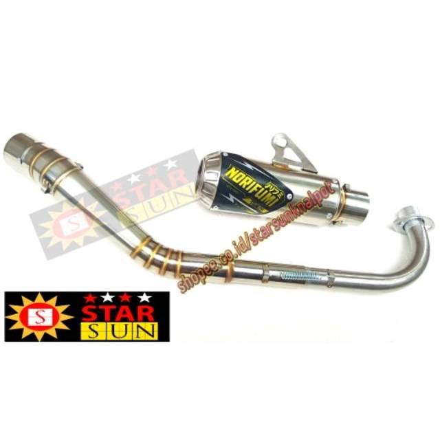Knalpot NORIFUMI GTX PRO bebek modif