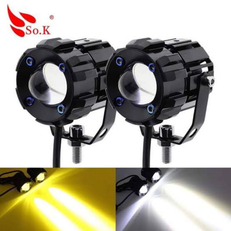 Lampu Tembak / Lampu Kabut LED 2 Warna High Quality