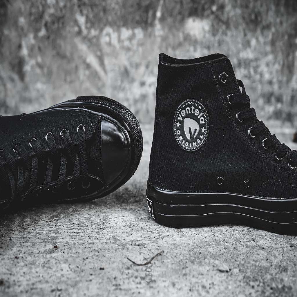Ventela Bts 70s High All Black