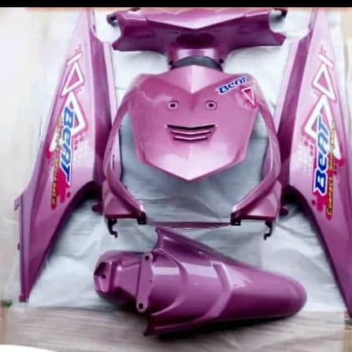 Body halus beat karbu pink / fullset body halus beat pink