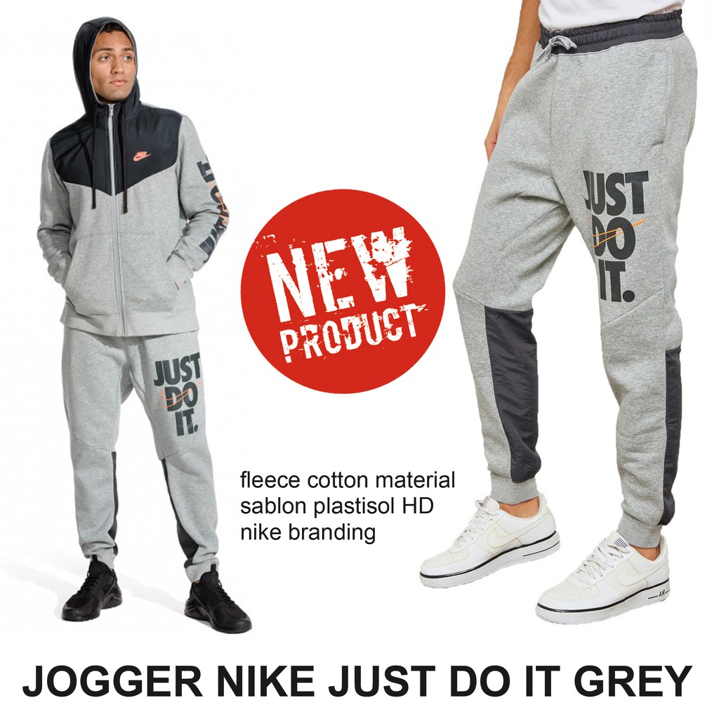 Joggerpants Nike Just Do It Grey Grade Original