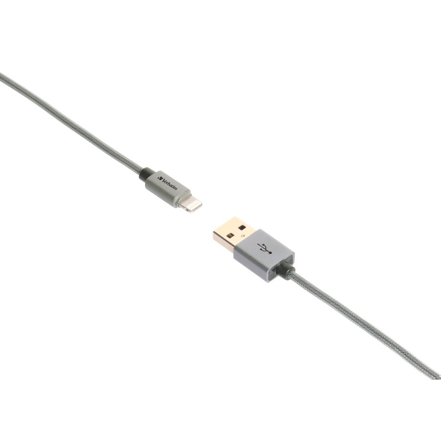 Kabel Data Verbatim 2.4A 120cm MFI USB-A to Lightning Sync &amp; Charge - 65360