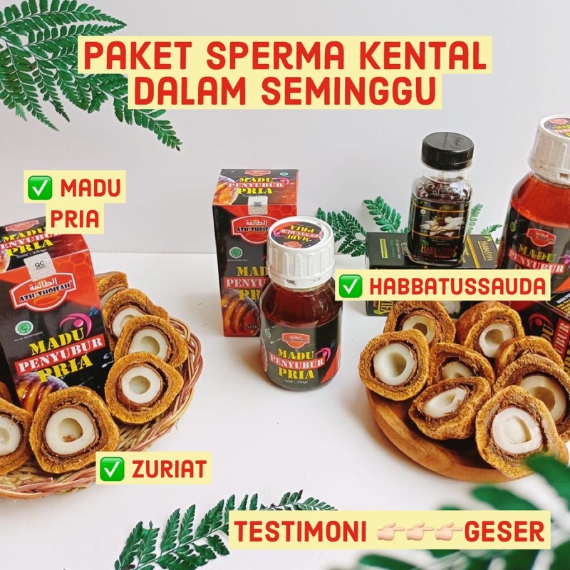SPERMA KENTAL DALAM SEMINGGU OBAT PROMIL PRIA DEWASA PENYUBUR SPERMA ENCER OBAT PENGENTAL SPERMA