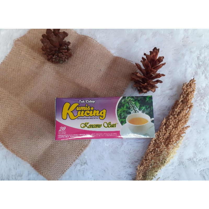 

Teh celup Kumis Kucing Kencono sari Asli isi 20 bag