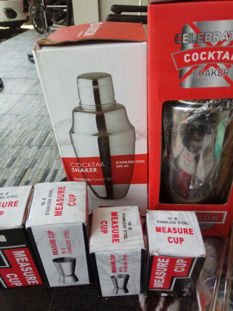 Cocktail Shaker Botol Shaker 750ml Pengocok Minuman Stainless Steel