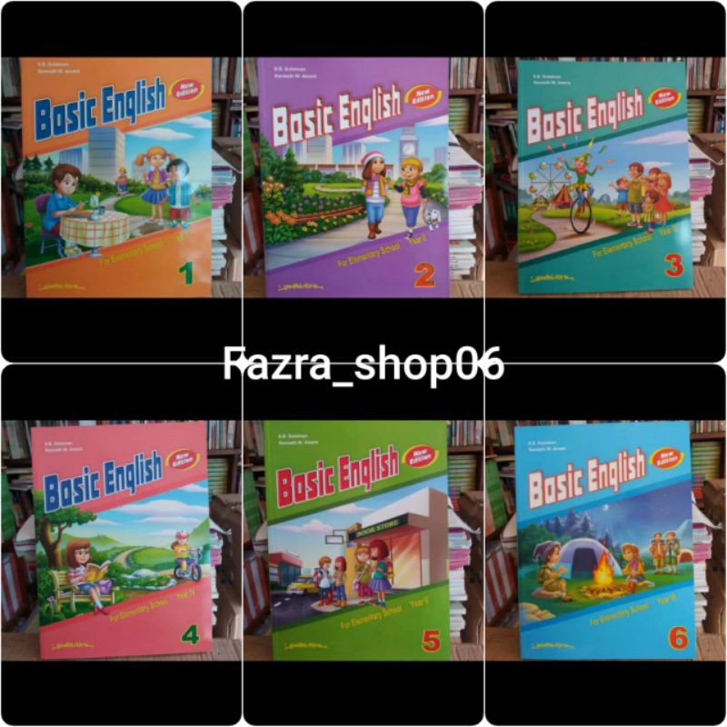 Basic English bahasa Inggris SD/MI kelas 1/2/3/4/5/6 yudhistira