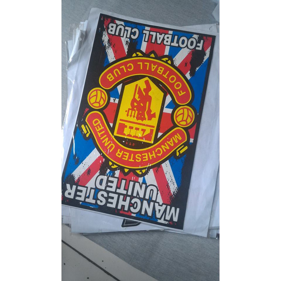 

STICKER 33 X 26 CM MU ENGLAND