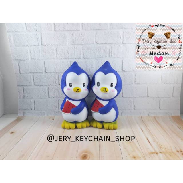 blue penguin squishy