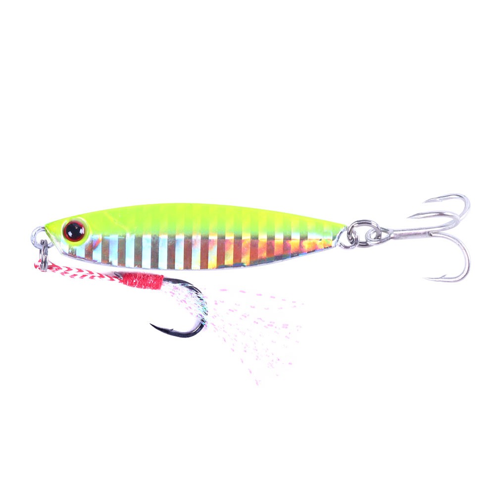 HENGJIA NEW 1PCS Luminous Metal Cast Jig Spoon 10g/15g/20g/25g/30g/40g Umpan Pncing Shore Casting Jigging Lead Fish Sea Bass Fishing Lure Artificial Bait Ikan Tackle