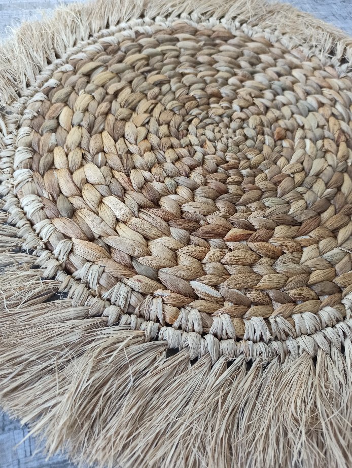 Placemats Enceng Gondok Rumbai