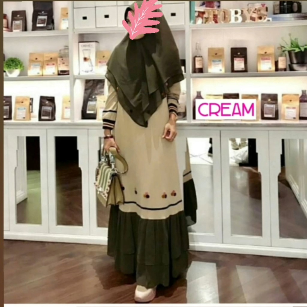 Gamis Wanita Shakila Casual Premium ORI GLZ