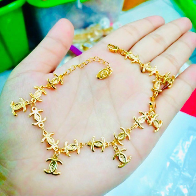 Gelang tangan wanita lapis emas xuping yaxiya