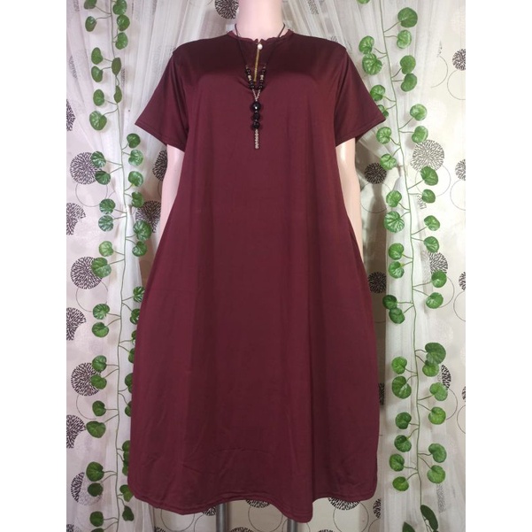 daster jumbo polos daster jumbo lengan pendek daster jumbo pendek