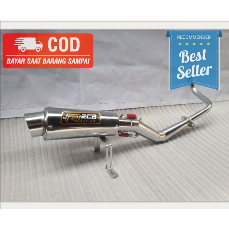 KNALPOT RACING MATIC RCB BEAT BEAT KARBU BEAT STREET VARIO VARIO 125 GENIO SCOOPY SPACY FINO 125 DLL