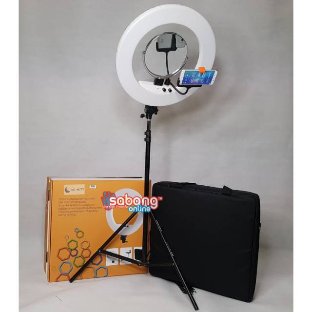 PAKET LED RINGLIGHT LF-R480 WHITE