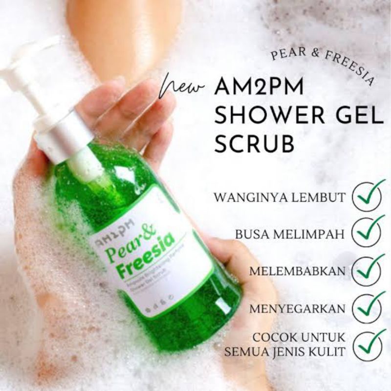 Am 2 Pm Shower Gel Scrub 300ml