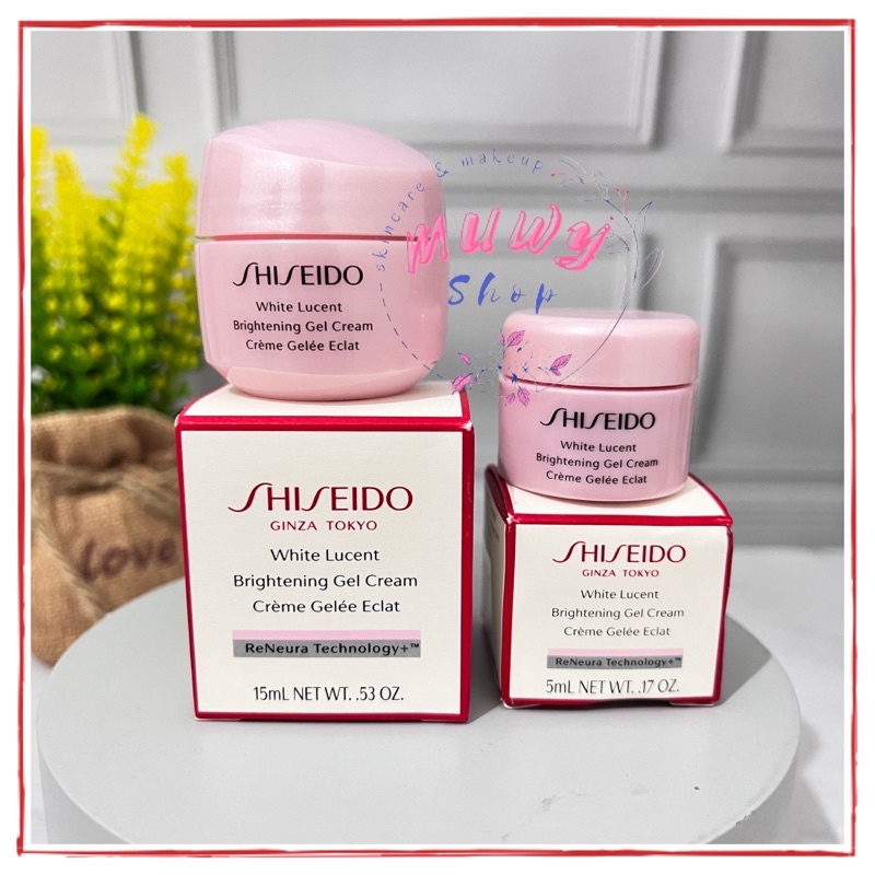 Shiseido White Lucent Brightening Gel Cream 5ml 15ml