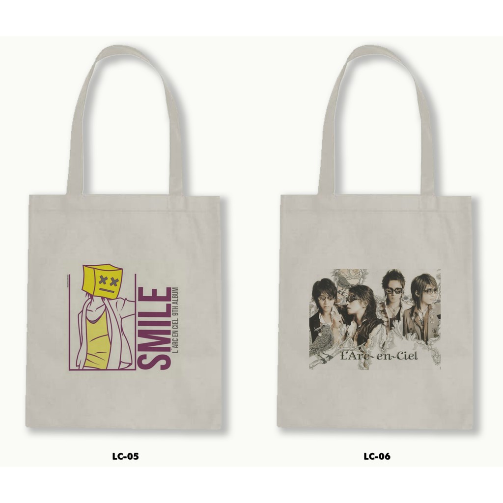 TOTE BAG BLACU - L'Arc~en~Ciel / LARUKU