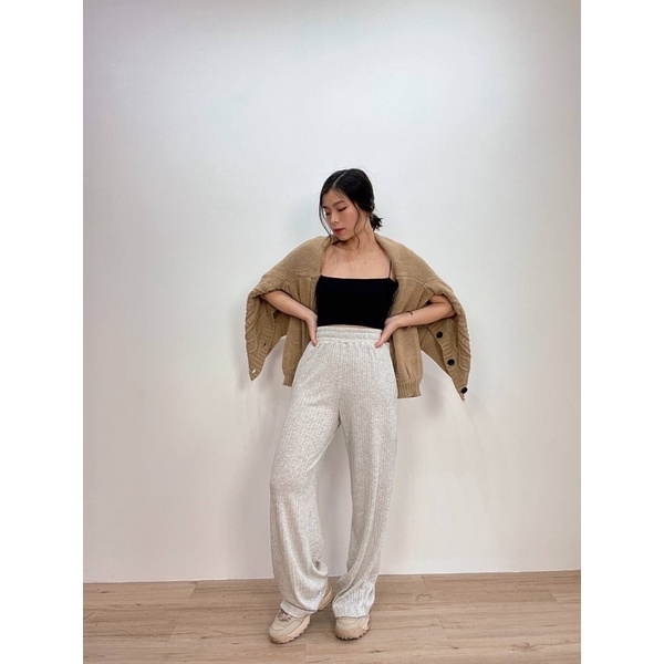 lookatmeofficial • Meera Knit Pants - Celana Kulot Knit Premium Long Cullote