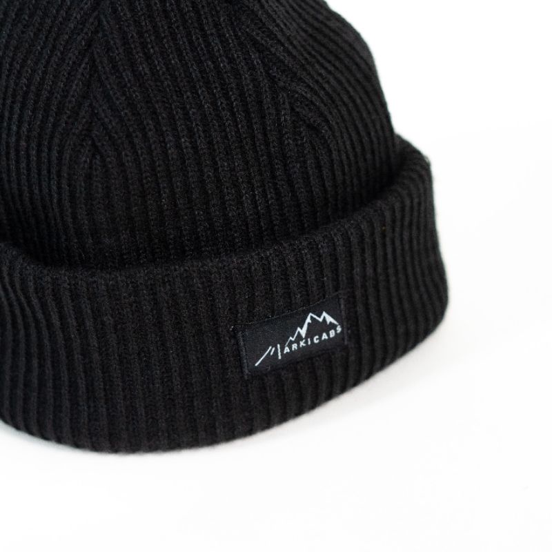 MARKICABS [BH01 - Black, Maroon] Beanie Hat