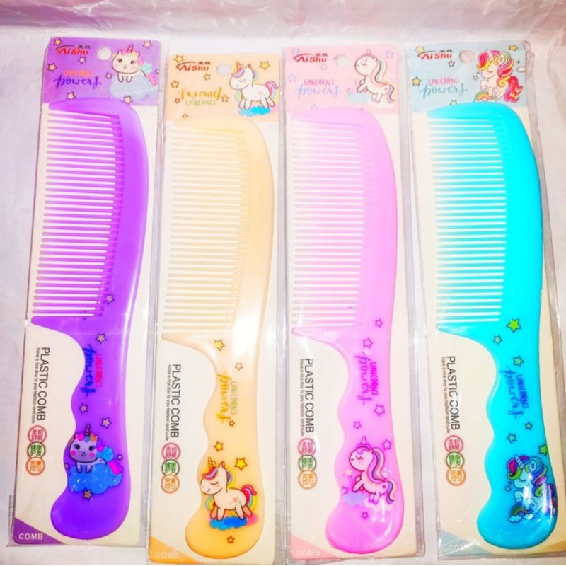 ✿ELYSABETHME✿ Sisir gagang aishu anti kusut hair comb import kualitas bagus bisa untuk souvenir ultah dan pernikahan