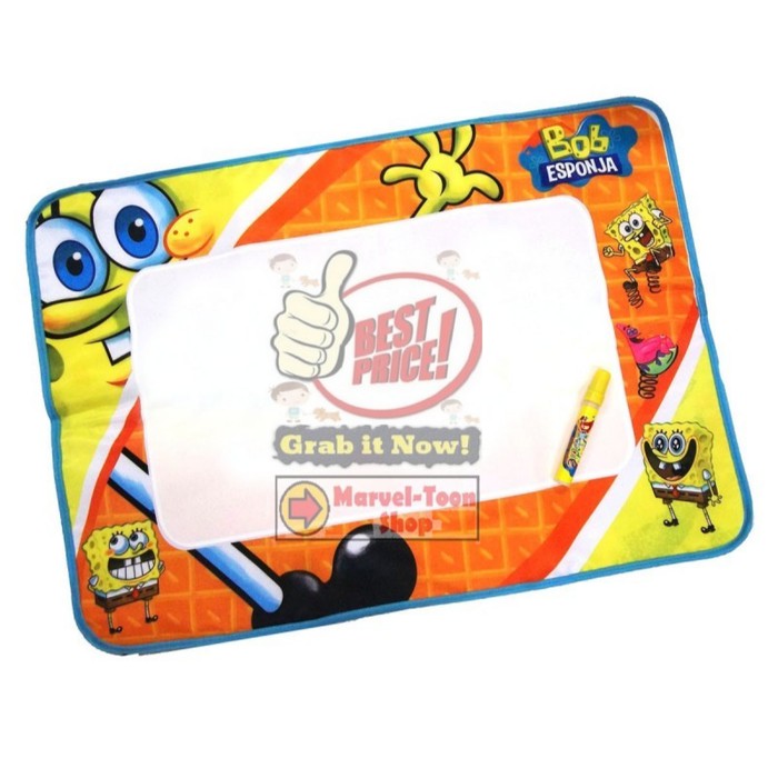 

Spongebob Water Magic Mat -- Papan dari kain
