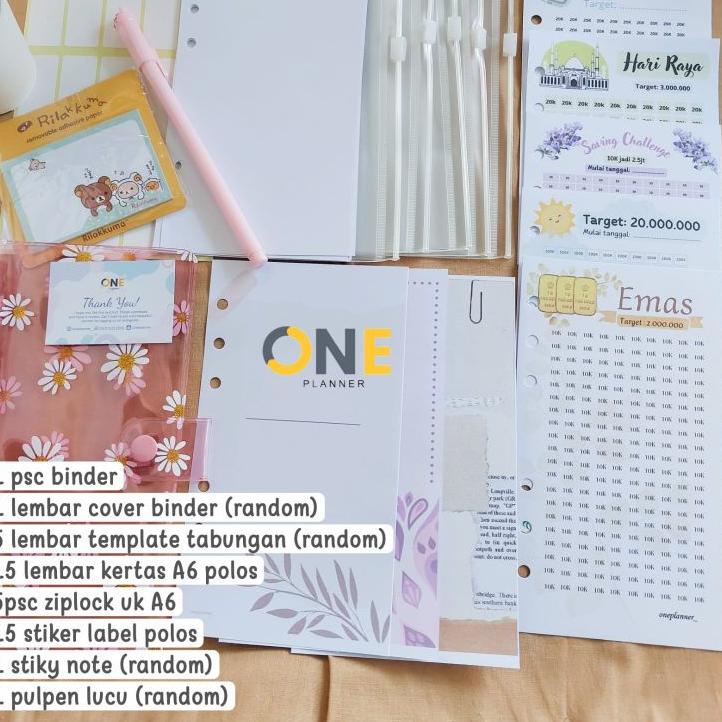 

Paling Diminati! PAKET BUDGETING BINDER A6