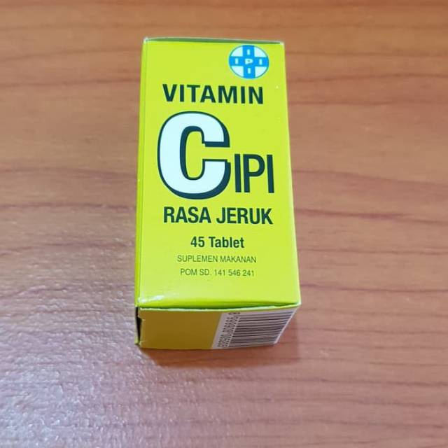 (NCS) Vitamin Vit C IPI CIPI 50mg rasa jeruk 45 tablet