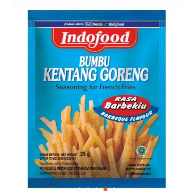 

BUMBU KENTANG GORENG Barbekiu Indofood 25gr