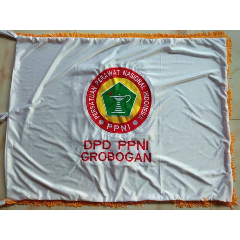 BENDERA RUMBAI BORDIR PPNI 90×120