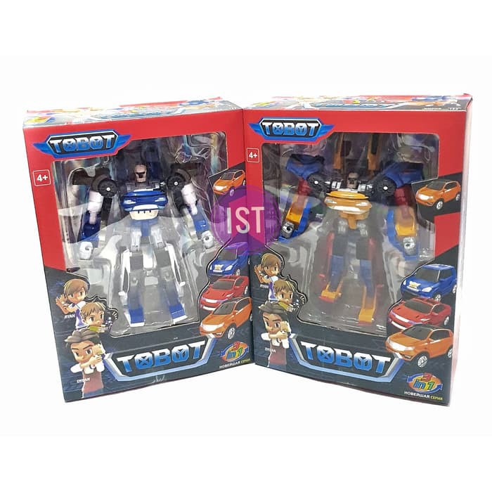 TOBOT TRITAN COMBINE X Y Z  3 MOBIL  BY CILUKBA TOYS - CB 0826