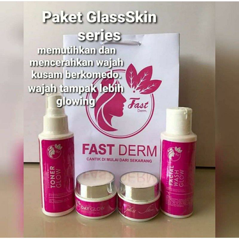 PAKET GLASS SKIN SERIES FASTDERM