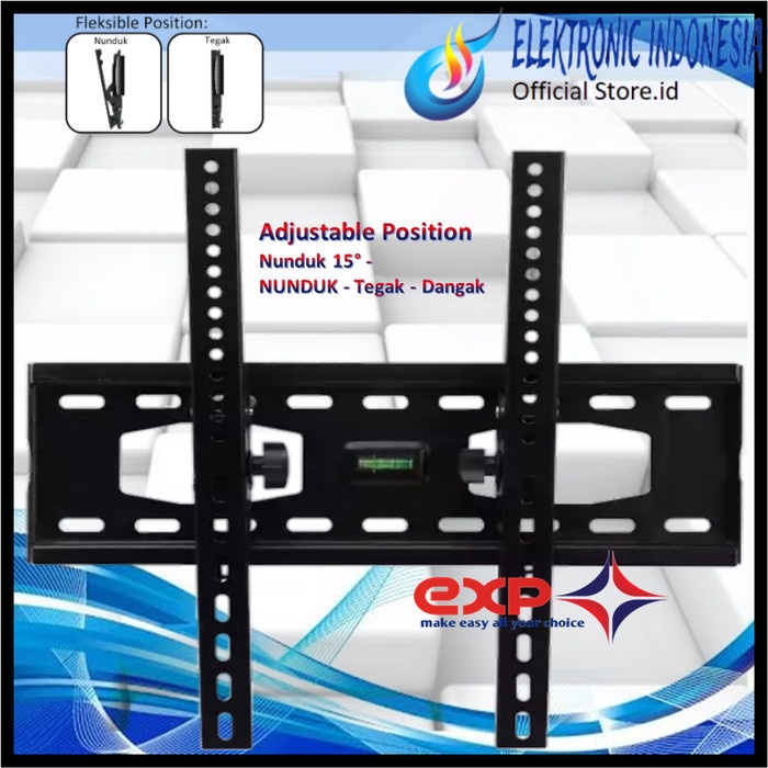 Bracket TV  SHARP 42&quot; s/d 55&quot; waterpass GARANSI 100% COCOK!