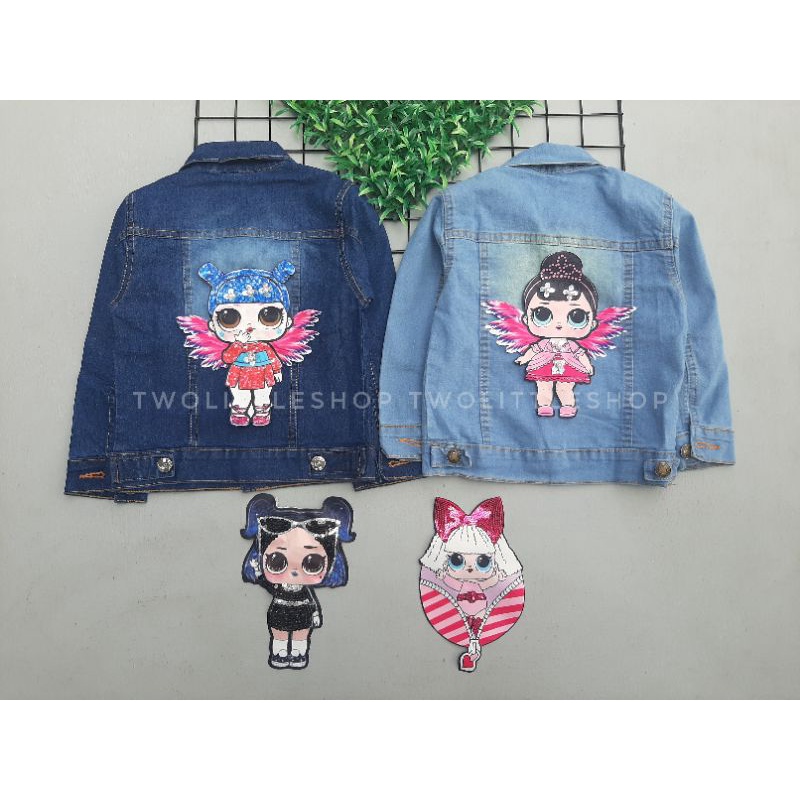 Jaket jeans anak (LED)